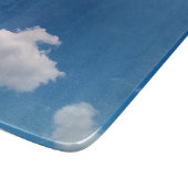Einfache Wolke Schneidebrett (Ecke)