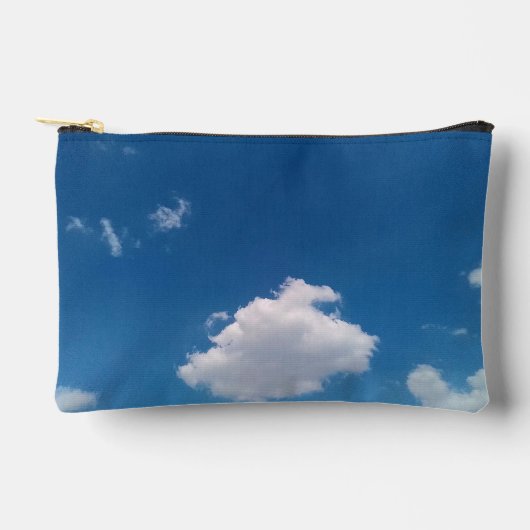 Einfache Wolke Zubehörtasche (Vorderseite)