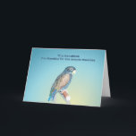 Einfache Wunder Feiertagskarte<br><div class="desc">Scarlet's Feathers Versed Grußkarten mit Begleiterin Parrot Attitude</div>