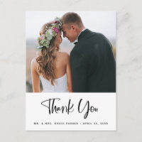Einfache Wünsche | Foto Wedding Vielen Dank