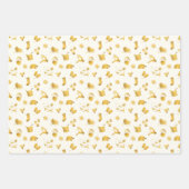 Einfache Wünsche - Weihnachtselemente Geschenkpapier Set (Vorderseite 3)