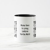 Einfache YERBE-MATE machen Zeit, um benutzerdefini Tasse (Zentrum)