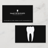 einfache Zahnheilkunde Visitenkarte (Vorne/Hinten)