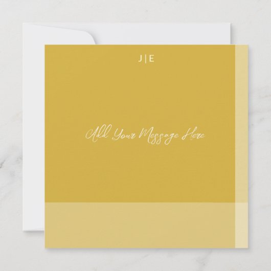 Einfache, zarte Arch Style Hochzeit Dankeschön Kar Dankeskarte (Rückseite)