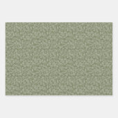 Einfache, zarte, florallose Grünen Hochzeit Geschenkpapier Set (Vorderseite 3)