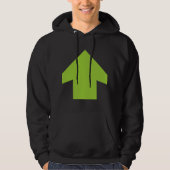 Einfache Zeile 01 Hoodie (Vorderseite)