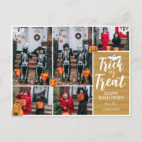 Einfache zeitgemäße Halloween-Foto-Kollektion