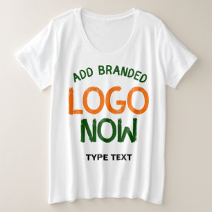 EINFACHE ZEITGEMÄSSE SAUBERE WEISSE MODISCHE KUNDI GROßE GRÖßE T-Shirt