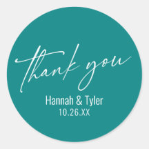 Einfache zeitgenössische Handschrift Aquamarin Vie