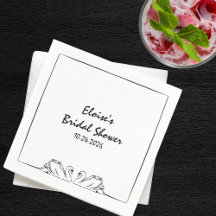 Einfache zeitlose handgeschriebene Schwan-Hochzeit