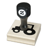 Einfache Zugmaschine Gummistempel (Stempel)