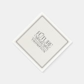 Einfache Zukunft Frau Ivory Coupels Duschpapier Serviette (Ecke)