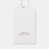 Einfache Zutaten und tägliche Kochkurse Geschenkanhänger (Rückseite)