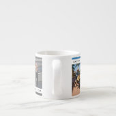 Einfache Zwei beste Freunde BESTE FREUNDIN Foto Pe Espressotasse (Rückseite)