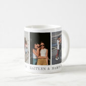 Einfache zwei Bestien für immer Foto Personalisier Kaffeetasse (VorderseiteRechts)