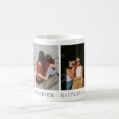 Einfache zwei Bestien für immer Foto Personalisier Kaffeetasse (Mittel)
