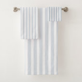 Einfache, zweiseitige Dekoration in Streifen und K Badhandtuch Set (Insitu)