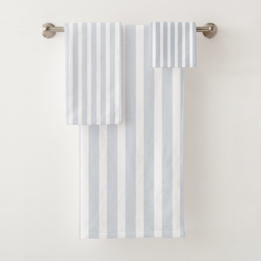 Einfache, zweiseitige Dekoration in Streifen und K Badhandtuch Set (Insitu)