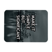 Einfacher, aber bedeutsamer magnet (Horizontal)
