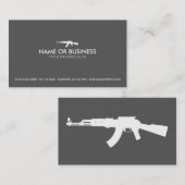 einfacher Ak47 Visitenkarte (Vorne/Hinten)