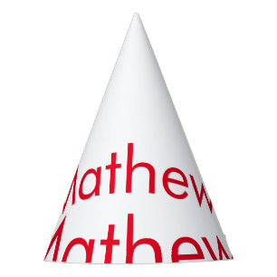 einfacher anfangsbuchstabe monogramm fügen sie ihr partyhütchen