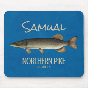 Einfacher Angel-Fischer Nordhecht-Angler Mousepad