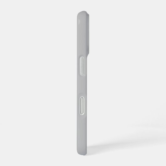 Einfacher Austausch von Logos | Light Gray iPhone 16 Hülle (Rechte Seite)