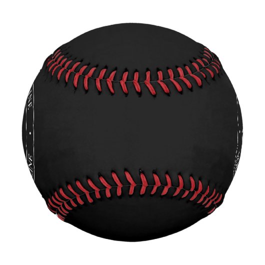 Einfacher Austausch von Logos und benutzerdefinier Baseball (Vorderseite)