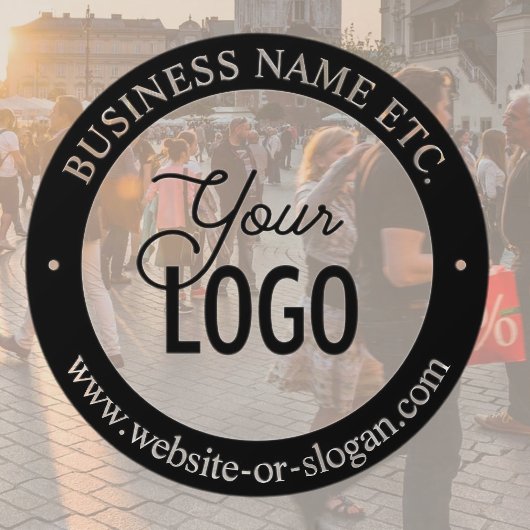 Einfacher Austausch von Logos und benutzerdefinier Fensteraufkleber