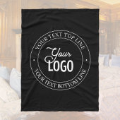 Einfacher Austausch von Logos und benutzerdefinier Fleecedecke