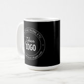 Einfacher Austausch von Logos und benutzerdefinier Kaffeetasse (Vorderseite Links)