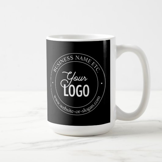 Einfacher Austausch von Logos und benutzerdefinier Kaffeetasse (Rechts)