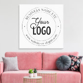 Einfacher Austausch von Logos und benutzerdefinier Leinwanddruck (Insitu (Wohnzimmer))
