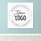 Einfacher Austausch von Logos und benutzerdefinier Leinwanddruck (Insitu (Holzboden))