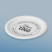 Einfacher Austausch von Logos und benutzerdefinier Pappteller