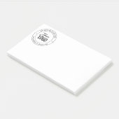 Einfacher Austausch von Logos und benutzerdefinier Post-it Klebezettel (angewinkelt)