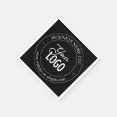 Einfacher Austausch von Logos und benutzerdefinier Serviette (Ecke)