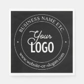 Einfacher Austausch von Logos und benutzerdefinier Serviette (Vorderseite)