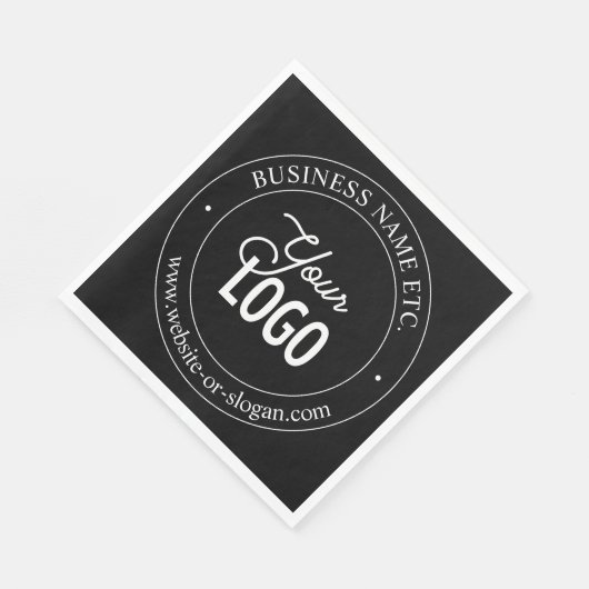 Einfacher Austausch von Logos und benutzerdefinier Serviette (Ecke)