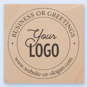 Einfacher Austausch von Logos und benutzerdefinier Steinuntersetzer