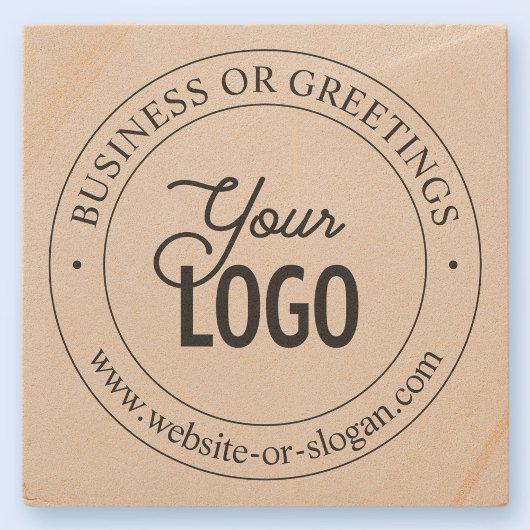 Einfacher Austausch von Logos und benutzerdefinier Steinuntersetzer