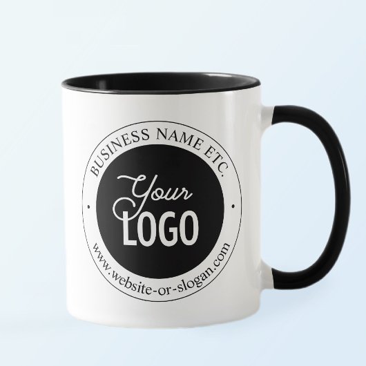 Einfacher Austausch von Logos und benutzerdefinier Tasse