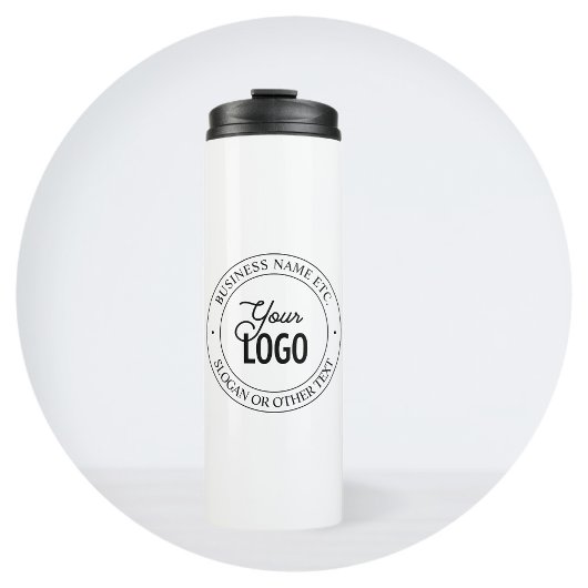 Einfacher Austausch von Logos und benutzerdefinier Thermosbecher