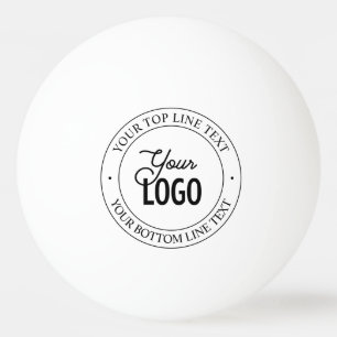 Einfacher Austausch von Logos und benutzerdefinier Tischtennisball