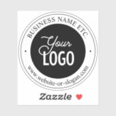 Einfacher Austausch von Logos und Text Aufkleber (Blatt)