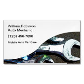 Einfacher Autokinderungsmechanismus Magnetische Visitenkarte (Vorderseite)