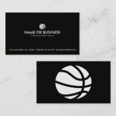einfacher Basketball Visitenkarte (Vorne/Hinten)