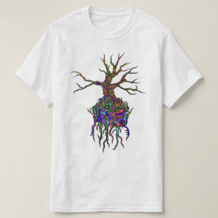 Einfacher Baum-T - Shirt