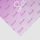 Einfacher bearbeitbarer Name | Bearbeitbar beliebi Seidenpapier (Ausschnitt)