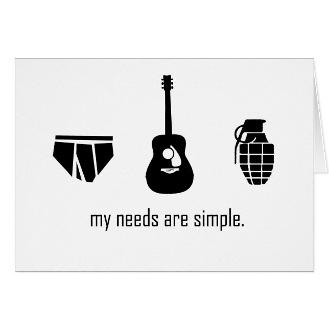 Einfacher Bedarf (Vorderseite (Horizontal))